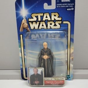Star Wars  Attack of the  Clones Supreme Chancellor Palpatine acrion figure